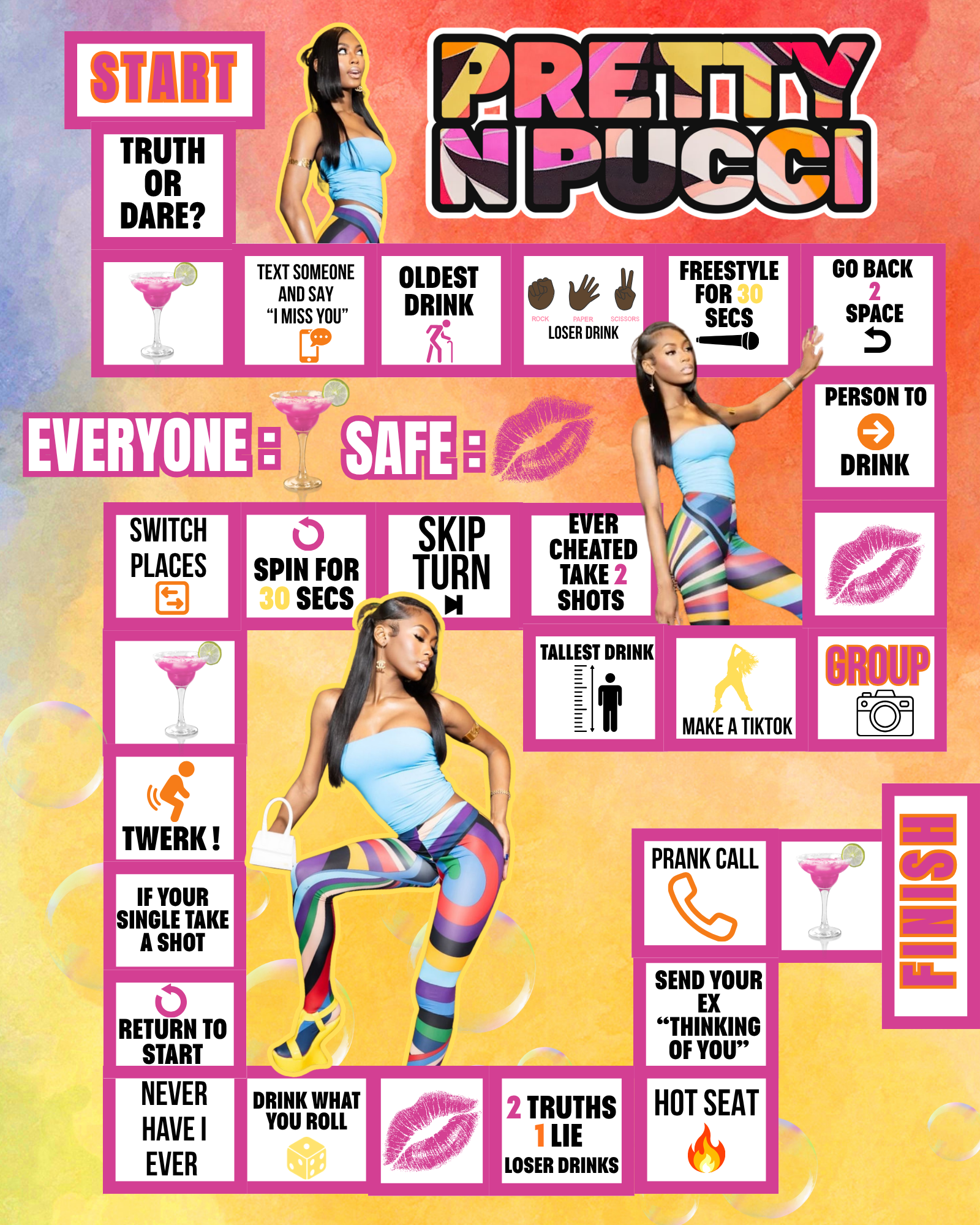 Pucci Board Game Template