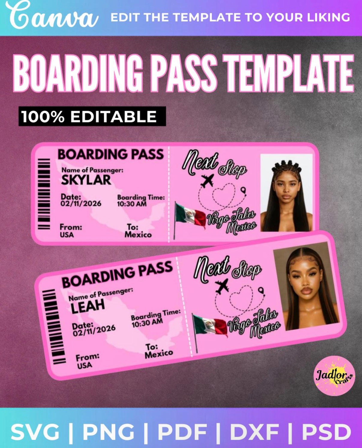 Boarding Pass Template